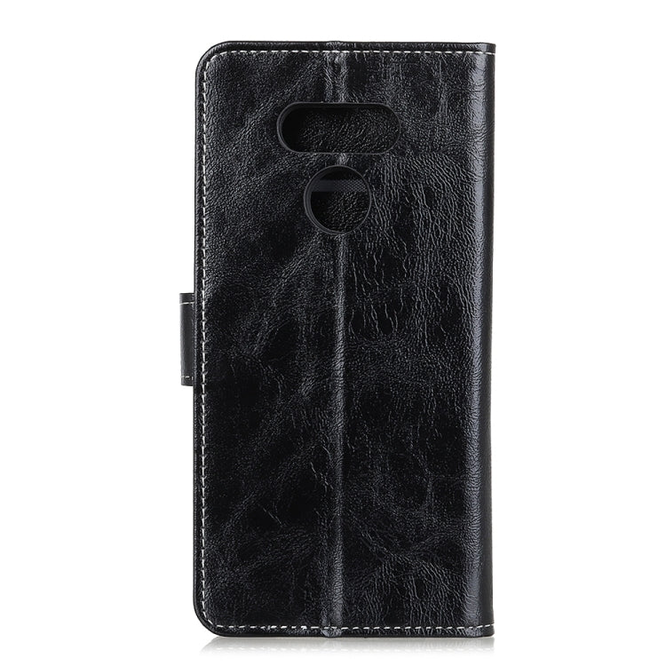 For LG Harmony 4 Retro Crazy Horse Texture Horizontal Flip Leather Case with Holder & Card Slots & Photo Frame & Wallet