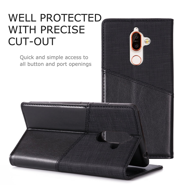 For Nokia 7 Plus MUXMA MX109 Horizontal Flip Leather Case with Holder & Card Slot & Wallet