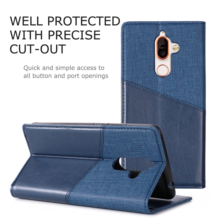 For Nokia 7 Plus MUXMA MX109 Horizontal Flip Leather Case with Holder & Card Slot & Wallet