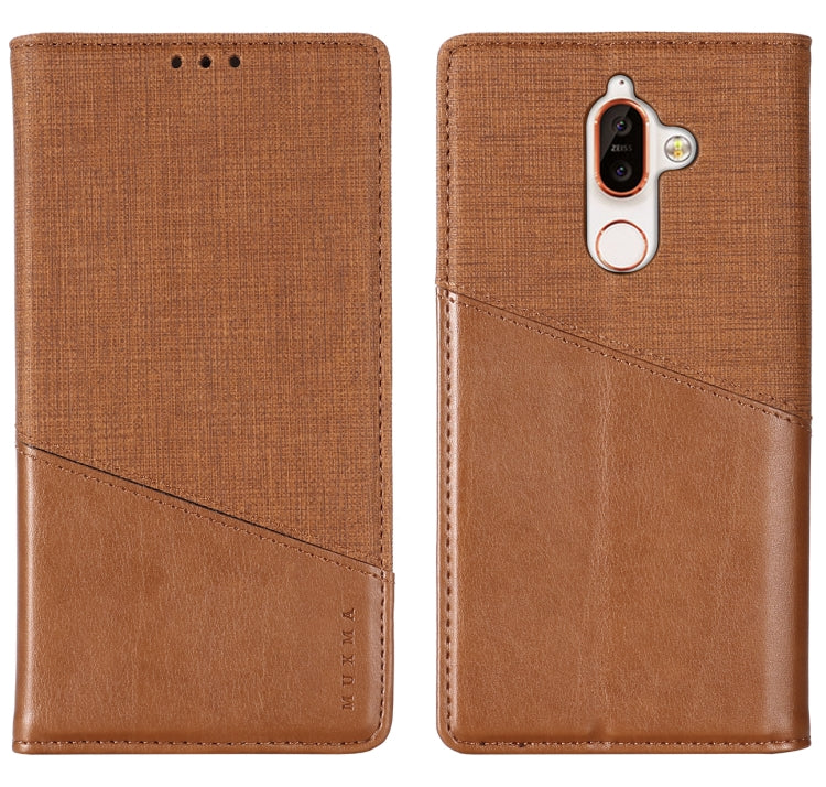 For Nokia 7 Plus MUXMA MX109 Horizontal Flip Leather Case with Holder & Card Slot & Wallet