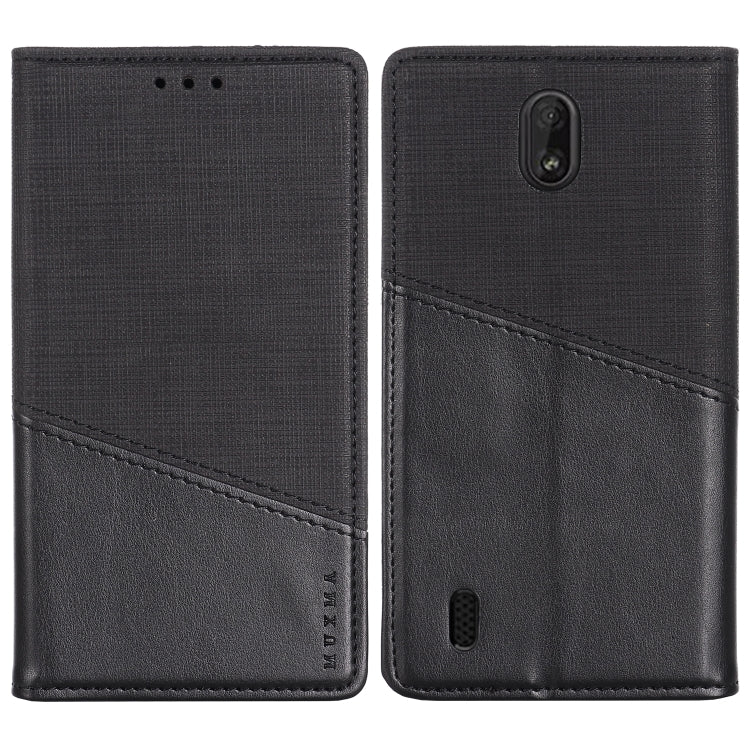 For Nokia C1 MUXMA MX109 Horizontal Flip Leather Case with Holder & Card Slot & Wallet