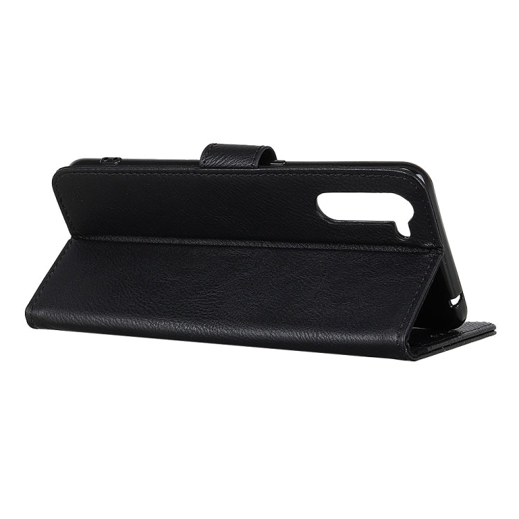 For OnePlus Nord KHAZNEH Cowhide Texture Horizontal Flip Leather Case with Holder & Card Slots & Wallet