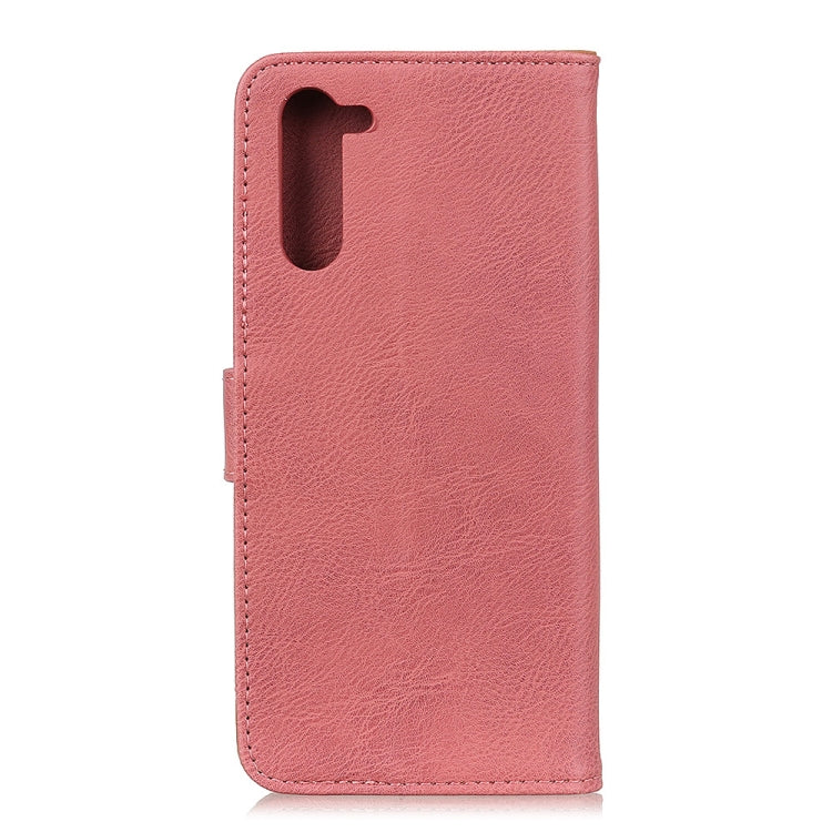 For OnePlus Nord KHAZNEH Cowhide Texture Horizontal Flip Leather Case with Holder & Card Slots & Wallet