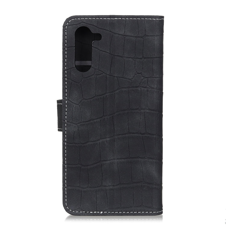 For OnePlus Nord Crocodile Texture Horizontal Flip Leather Case with Holder & Card Slots & Wallet