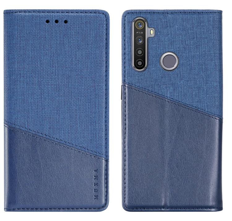 For OPPO Realme 5 MUXMA MX109 Horizontal Flip Leather Case with Holder & Card Slot & Wallet