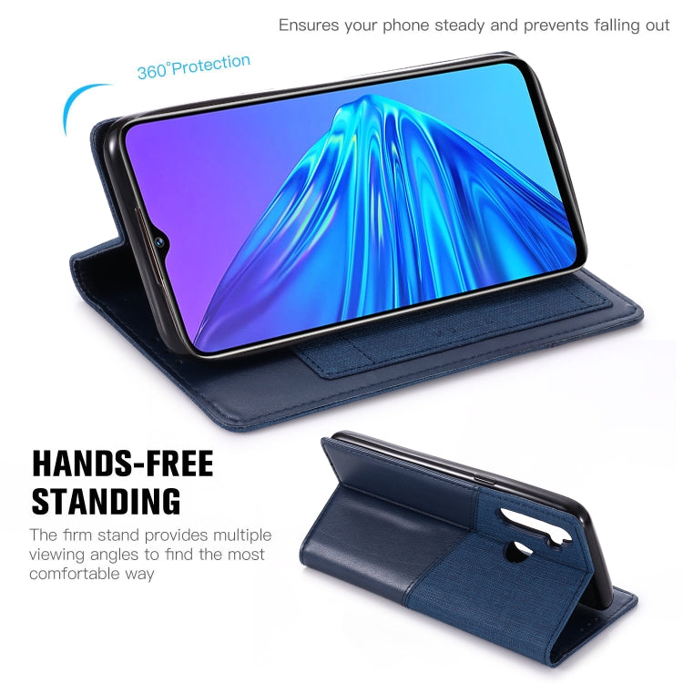 For OPPO Realme 5 MUXMA MX109 Horizontal Flip Leather Case with Holder & Card Slot & Wallet