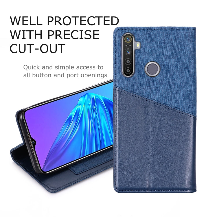 For OPPO Realme 5 MUXMA MX109 Horizontal Flip Leather Case with Holder & Card Slot & Wallet