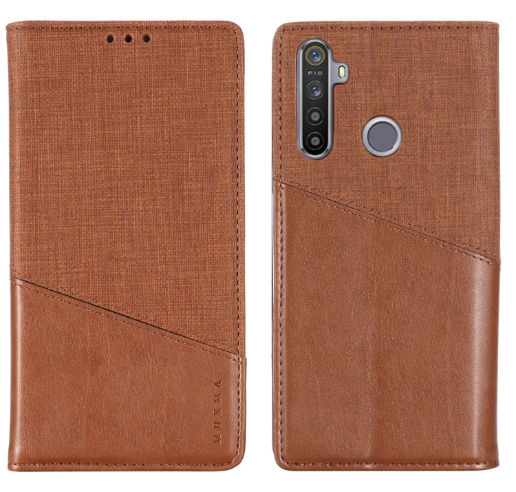 For OPPO Realme 5 MUXMA MX109 Horizontal Flip Leather Case with Holder & Card Slot & Wallet