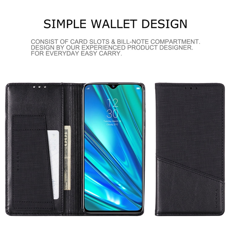 For OPPO Realme 5 Pro MUXMA MX109 Horizontal Flip Leather Case with Holder & Card Slot & Wallet