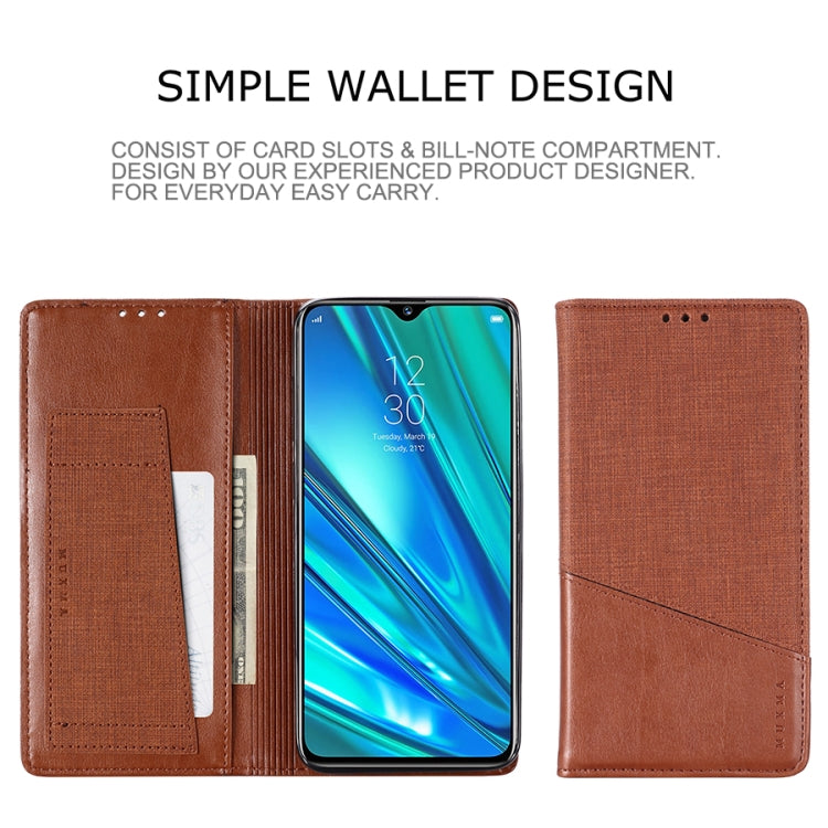 For OPPO Realme 5 Pro MUXMA MX109 Horizontal Flip Leather Case with Holder & Card Slot & Wallet