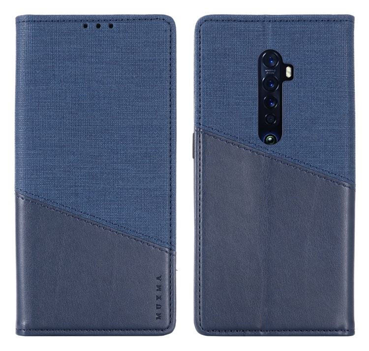 For OPPO Reno 2 MUXMA MX109 Horizontal Flip Leather Case with Holder & Card Slot & Wallet