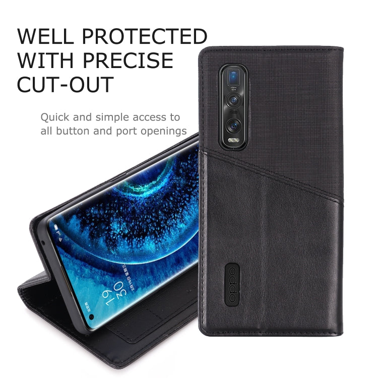 For OPPO Find X2 Pro MUXMA MX109 Horizontal Flip Leather Case with Holder & Card Slot & Wallet