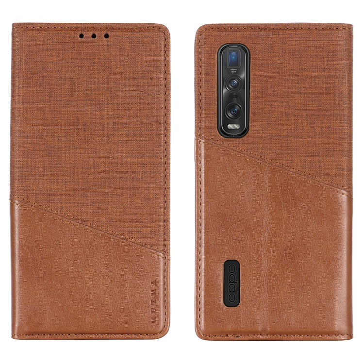 For OPPO Find X2 Pro MUXMA MX109 Horizontal Flip Leather Case with Holder & Card Slot & Wallet