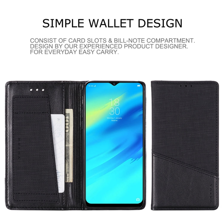 For OPPO Realme 2 Pro MUXMA MX109 Horizontal Flip Leather Case with Holder & Card Slot & Wallet