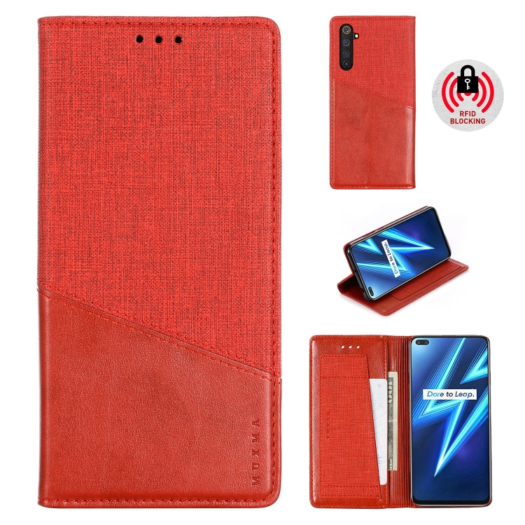 For OPPO Realme 6 Pro MUXMA MX109 Horizontal Flip Leather Case with Holder & Card Slot & Wallet