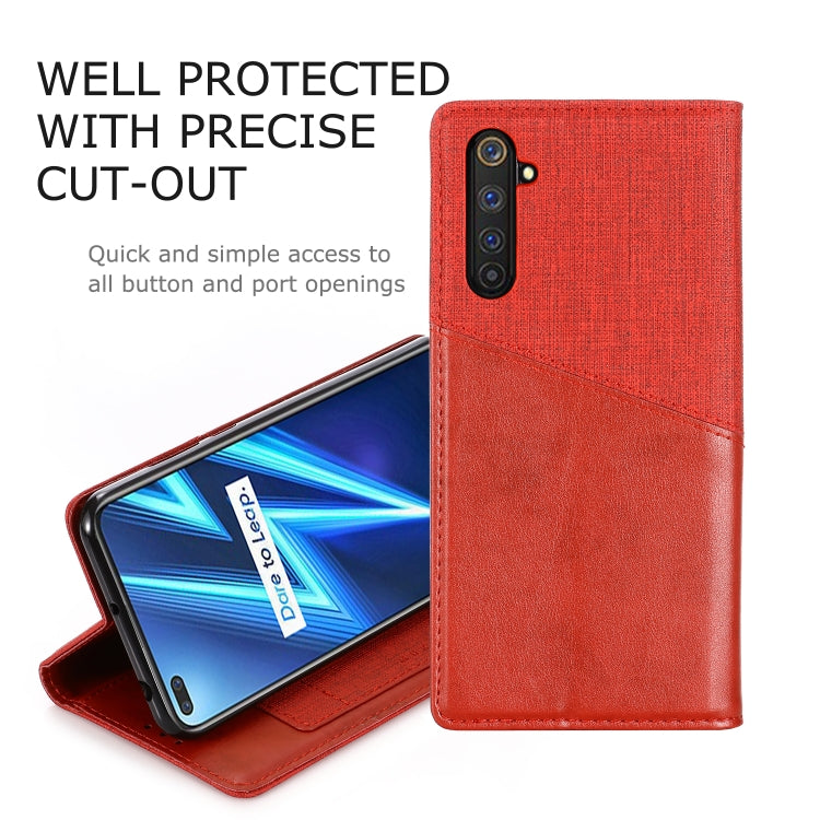 For OPPO Realme 6 Pro MUXMA MX109 Horizontal Flip Leather Case with Holder & Card Slot & Wallet