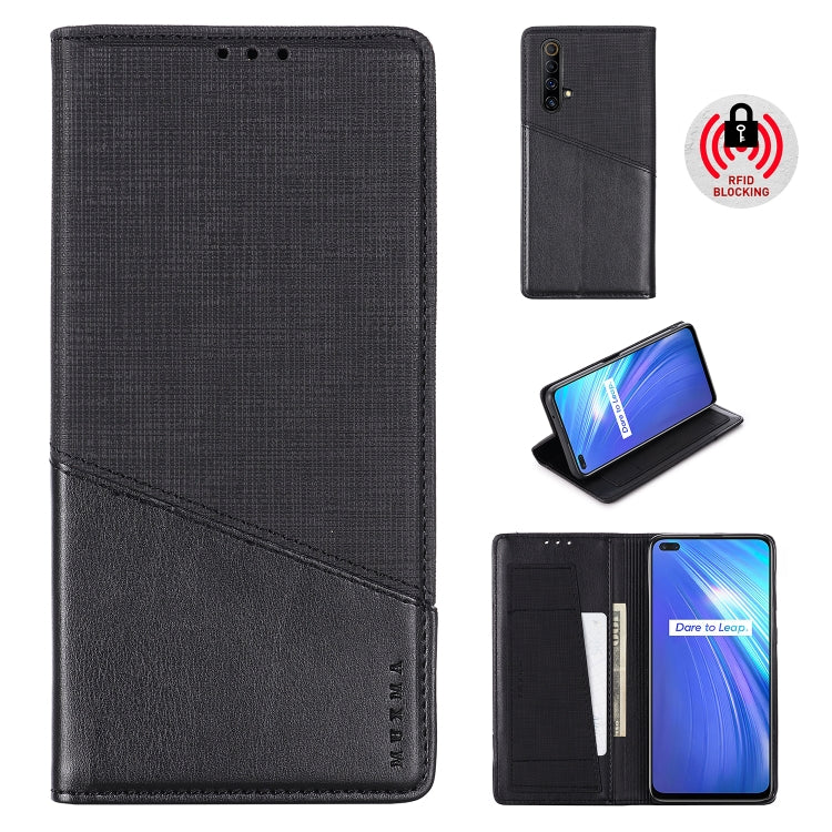 For OPPO Realme X50 MUXMA MX109 Horizontal Flip Leather Case with Holder & Card Slot & Wallet