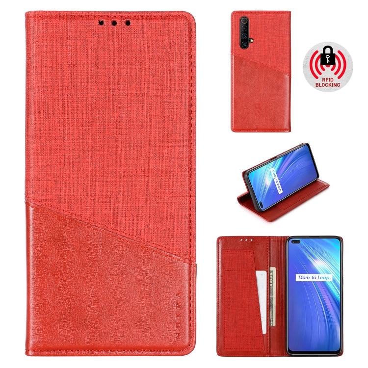 For OPPO Realme X50 MUXMA MX109 Horizontal Flip Leather Case with Holder & Card Slot & Wallet