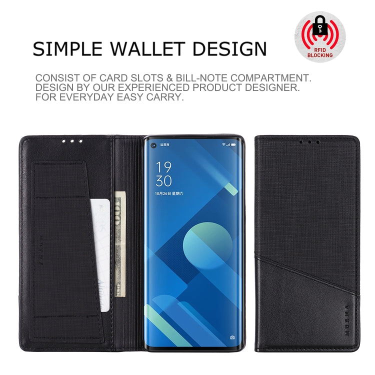 For OPPO Reno 3 Pro MUXMA MX109 Horizontal Flip Leather Case with Holder & Card Slot & Wallet