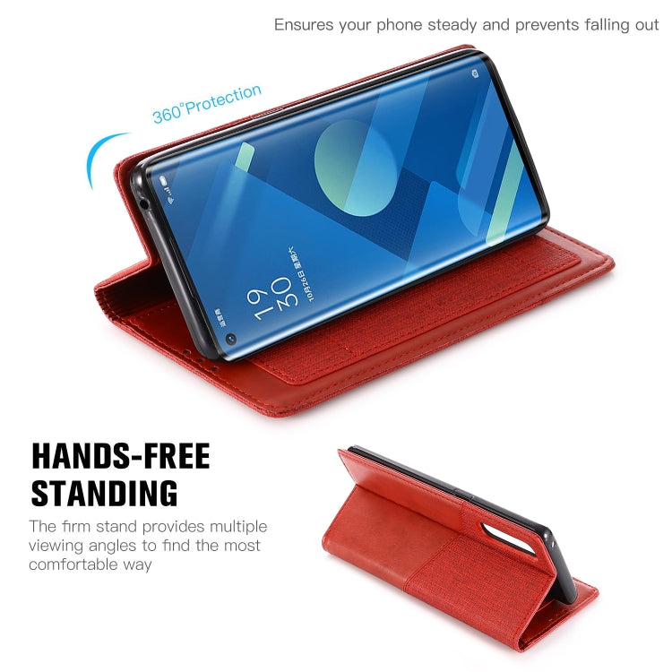 For OPPO Reno 3 Pro MUXMA MX109 Horizontal Flip Leather Case with Holder & Card Slot & Wallet