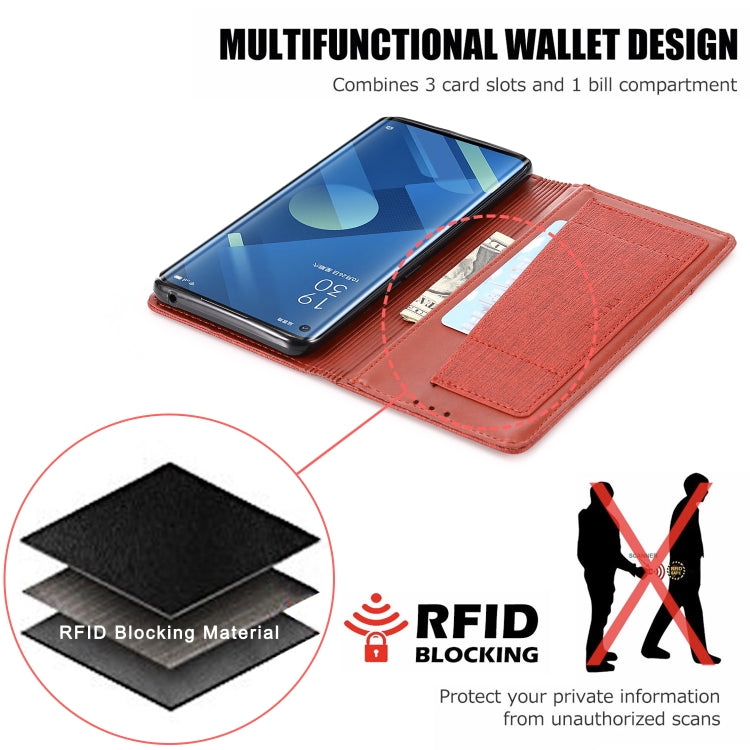 For OPPO Reno 3 Pro MUXMA MX109 Horizontal Flip Leather Case with Holder & Card Slot & Wallet