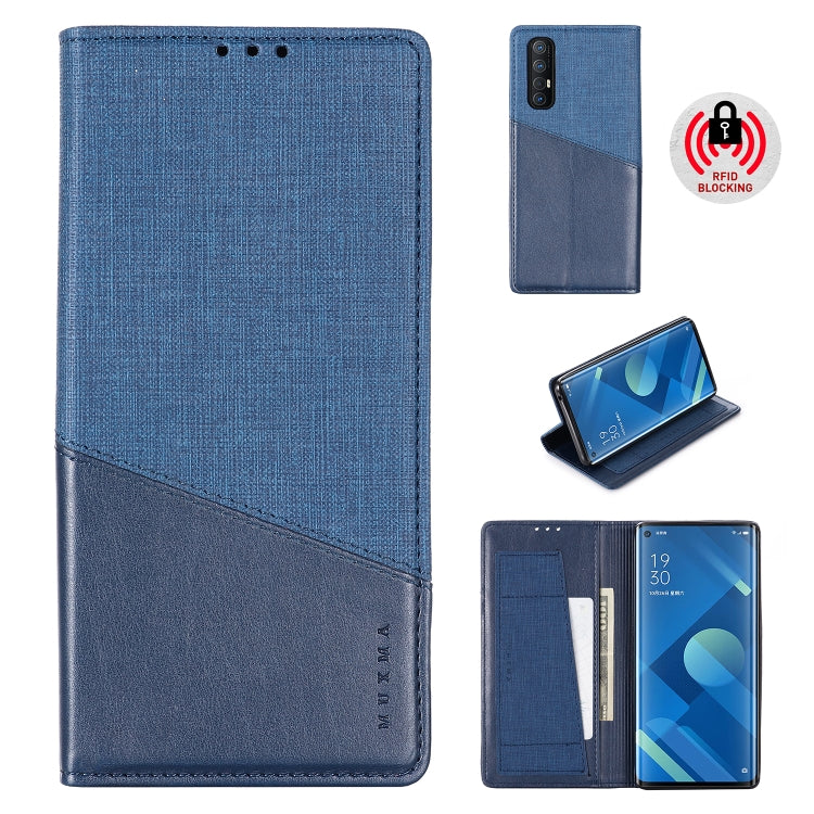 For OPPO Reno 3 Pro MUXMA MX109 Horizontal Flip Leather Case with Holder & Card Slot & Wallet