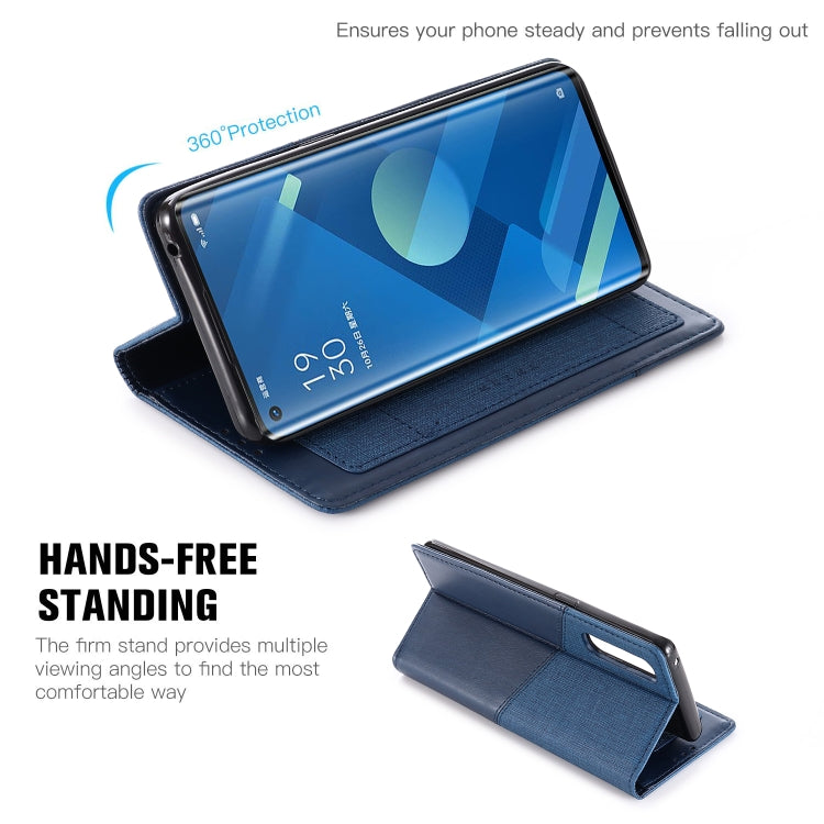 For OPPO Reno 3 Pro MUXMA MX109 Horizontal Flip Leather Case with Holder & Card Slot & Wallet