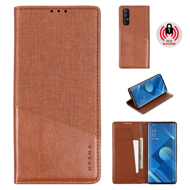 For OPPO Reno 3 Pro MUXMA MX109 Horizontal Flip Leather Case with Holder & Card Slot & Wallet
