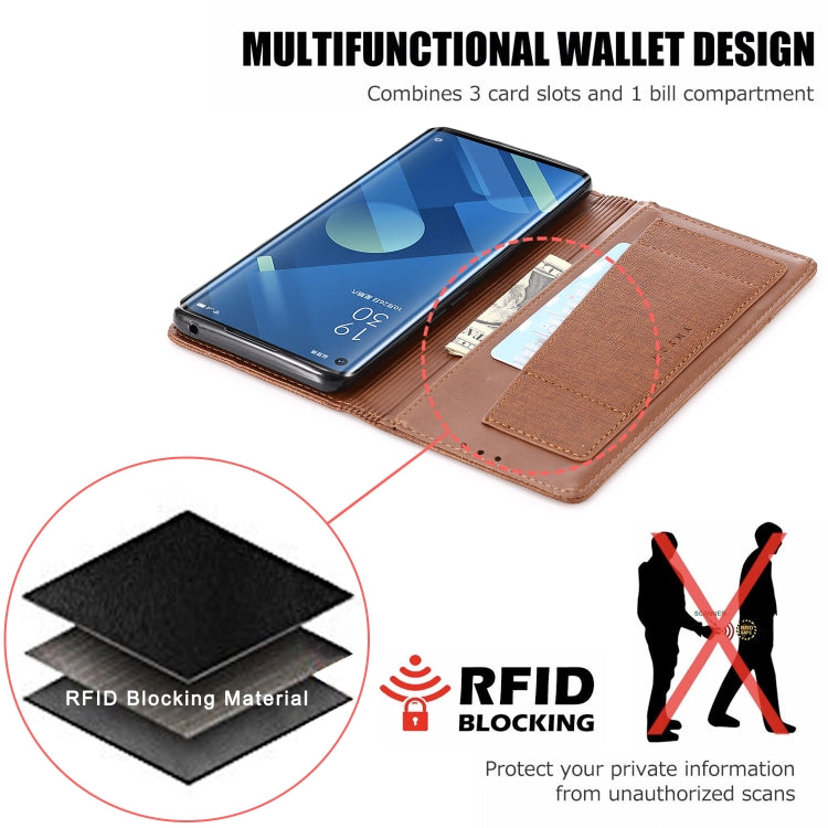 For OPPO Reno 3 Pro MUXMA MX109 Horizontal Flip Leather Case with Holder & Card Slot & Wallet