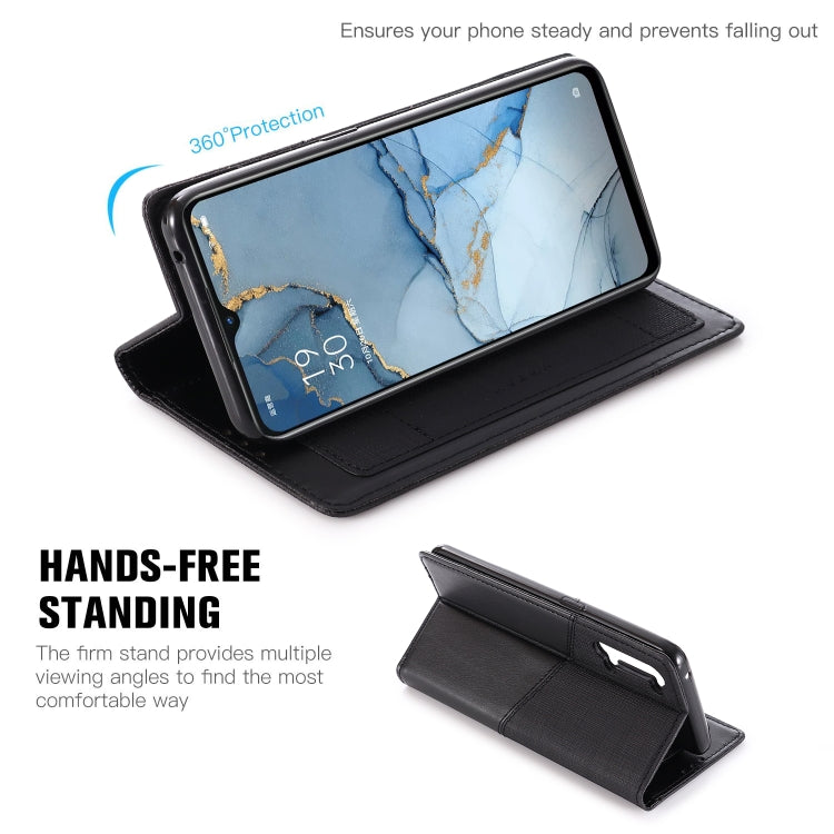 For OPPO Reno3 MUXMA MX109 Horizontal Flip Leather Case with Holder & Card Slot & Wallet