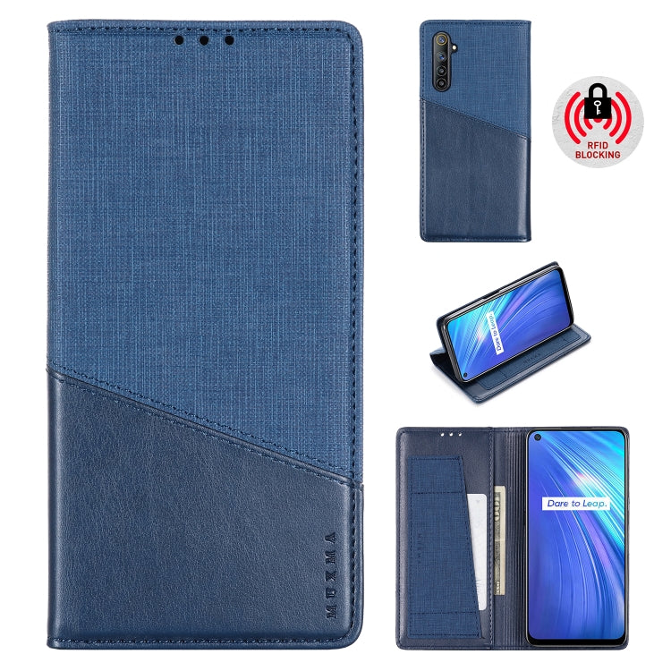 For OPPO Realme 6 MUXMA MX109 Horizontal Flip Leather Case with Holder & Card Slot & Wallet