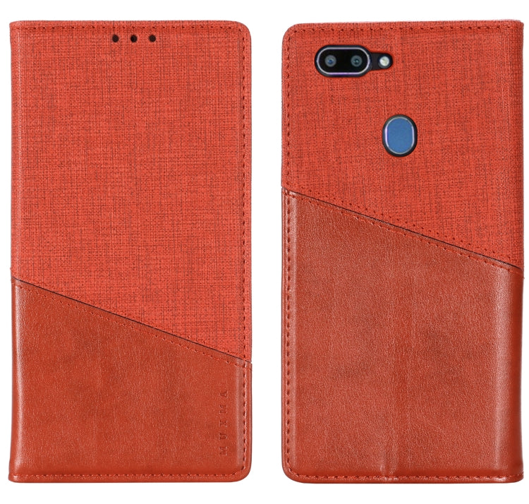 For OPPO Realme 2 MUXMA MX109 Horizontal Flip Leather Case with Holder & Card Slot & Wallet