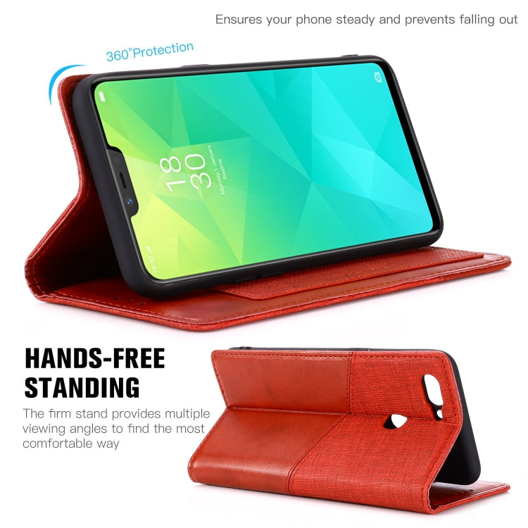 For OPPO Realme 2 MUXMA MX109 Horizontal Flip Leather Case with Holder & Card Slot & Wallet