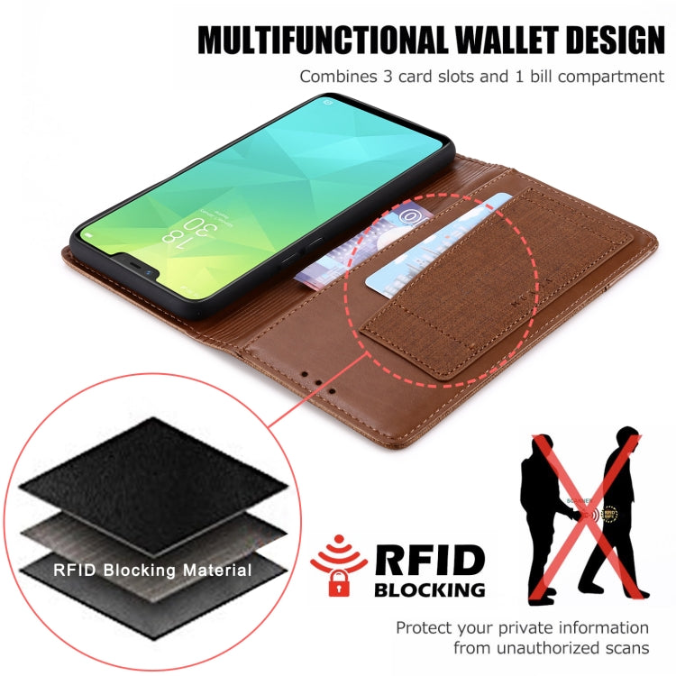 For OPPO Realme 2 MUXMA MX109 Horizontal Flip Leather Case with Holder & Card Slot & Wallet