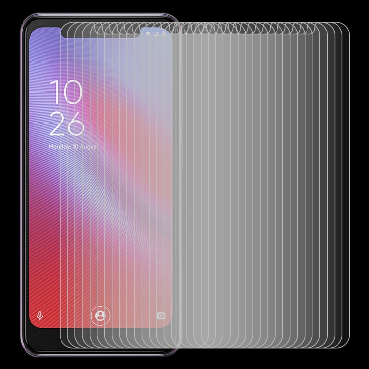 For Vodafone Smart N10 50 PCS 0.26mm 9H 2.5D Tempered Glass Film