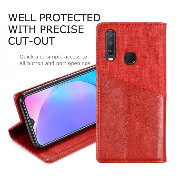 For Vivo Y17 MUXMA MX109 Horizontal Flip Leather Case with Holder & Card Slot & Wallet