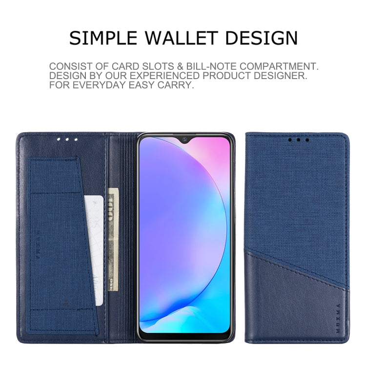 For Vivo Y17 MUXMA MX109 Horizontal Flip Leather Case with Holder & Card Slot & Wallet
