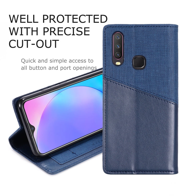 For Vivo Y17 MUXMA MX109 Horizontal Flip Leather Case with Holder & Card Slot & Wallet