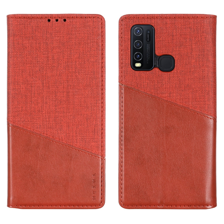 For Vivo Y50 MUXMA MX109 Horizontal Flip Leather Case with Holder & Card Slot & Wallet