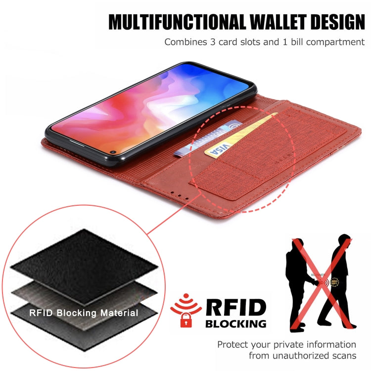 For Vivo Y50 MUXMA MX109 Horizontal Flip Leather Case with Holder & Card Slot & Wallet