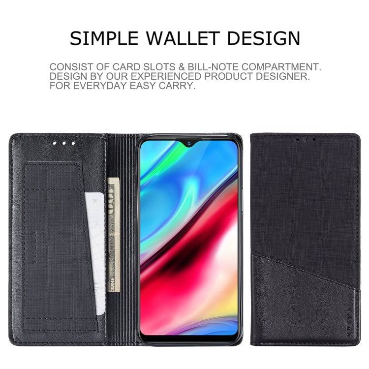 For Vivo Y93 MUXMA MX109 Horizontal Flip Leather Case with Holder & Card Slot & Wallet