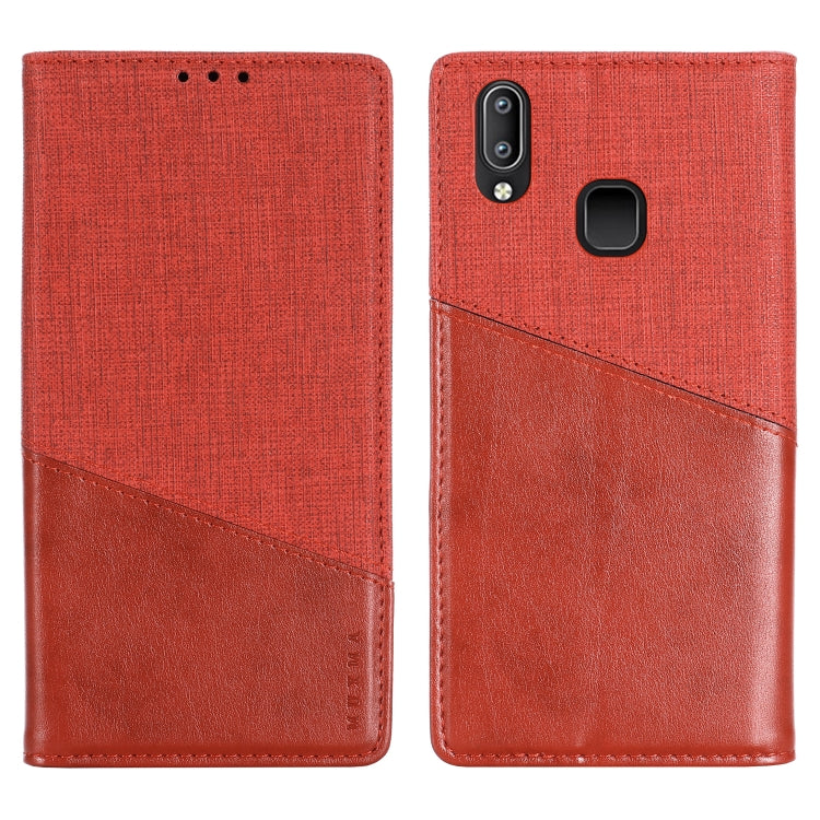 For Vivo Y93 MUXMA MX109 Horizontal Flip Leather Case with Holder & Card Slot & Wallet