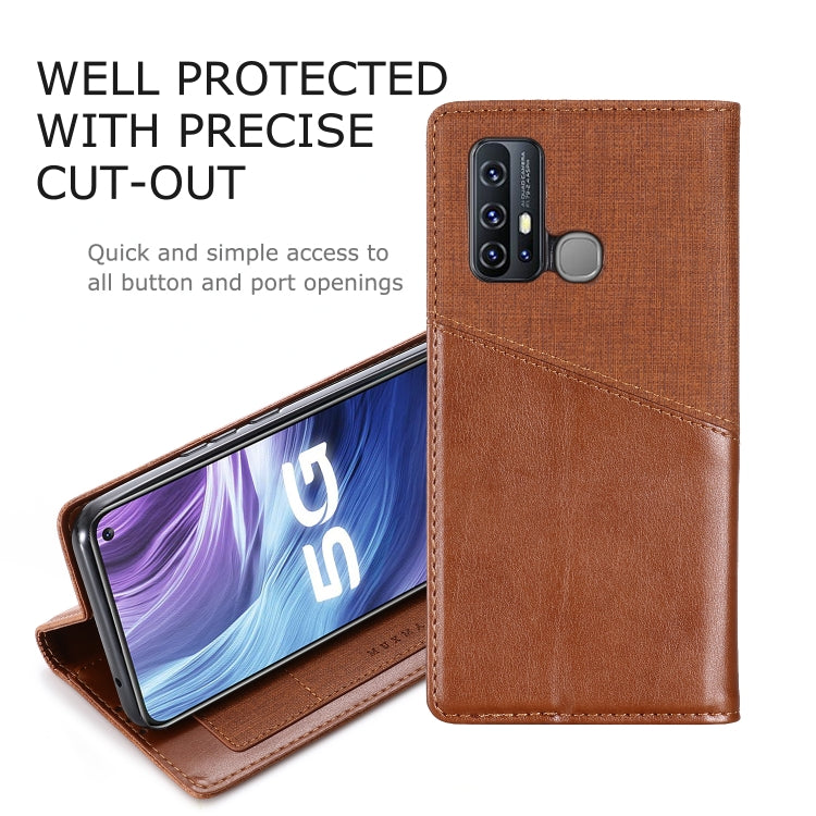 For Vivo Z6 MUXMA MX109 Horizontal Flip Leather Case with Holder & Card Slot & Wallet