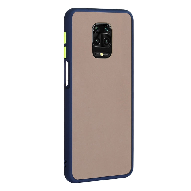 For Xiaomi Redmi Note 9S Skin Hand Feeling Series Shockproof Frosted PC+ TPU Protective Case