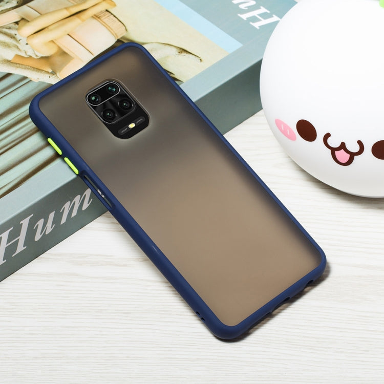 For Xiaomi Redmi Note 9S Skin Hand Feeling Series Shockproof Frosted PC+ TPU Protective Case