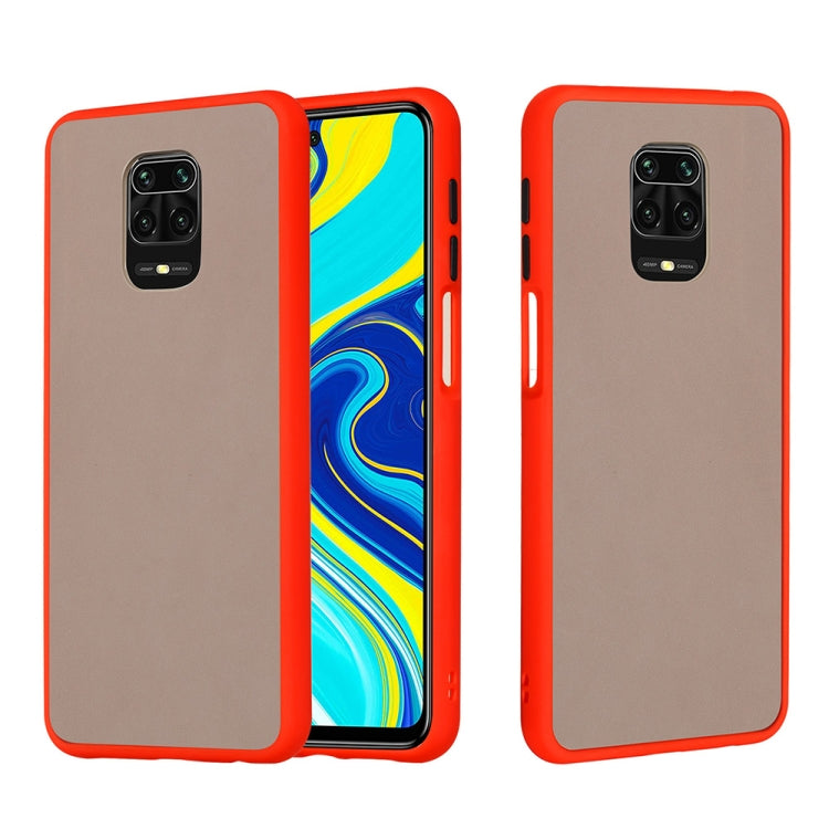 For Xiaomi Redmi Note 9S Skin Hand Feeling Series Shockproof Frosted PC+ TPU Protective Case