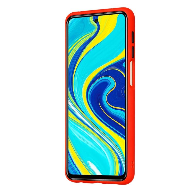 For Xiaomi Redmi Note 9S Skin Hand Feeling Series Shockproof Frosted PC+ TPU Protective Case