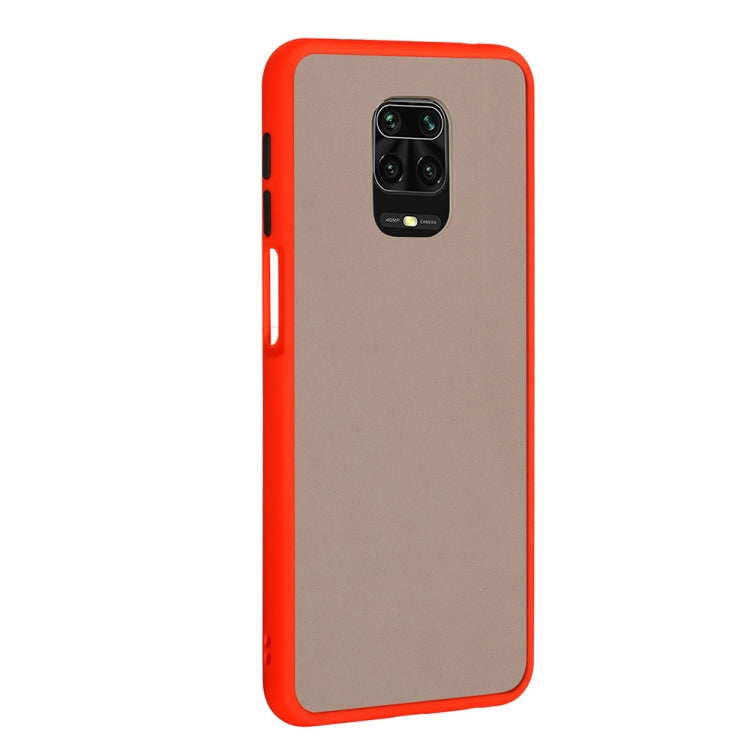 For Xiaomi Redmi Note 9S Skin Hand Feeling Series Shockproof Frosted PC+ TPU Protective Case