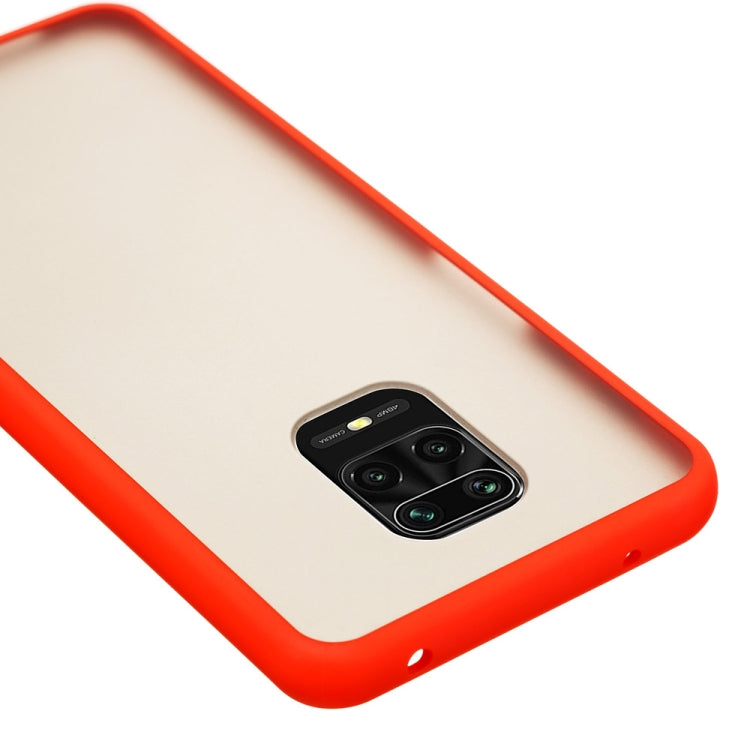 For Xiaomi Redmi Note 9S Skin Hand Feeling Series Shockproof Frosted PC+ TPU Protective Case