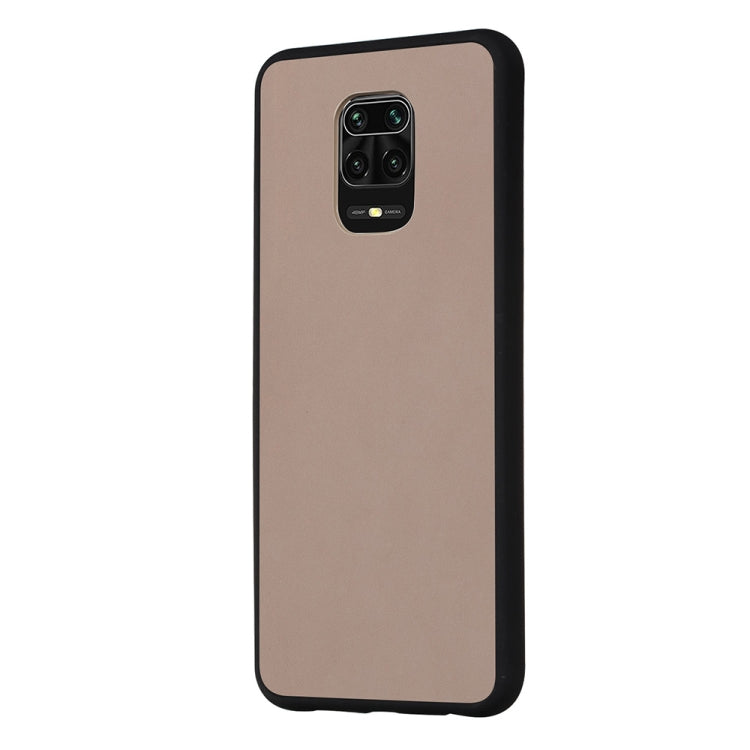 For Xiaomi Redmi Note 9S Skin Hand Feeling Series Shockproof Frosted PC+ TPU Protective Case